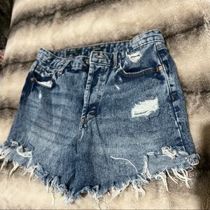 Wild fable highest rise jean shorts